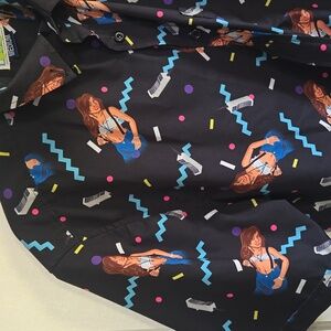 RSVLT Men's Saved by The Bell x Roosevelts Kelly Button Down Shirt